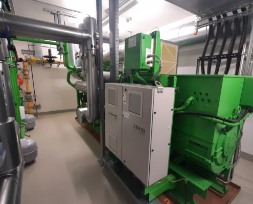Netzersatzanlage (850 kW)